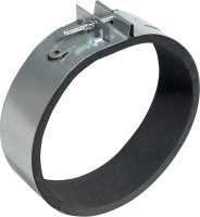 Крепежный хомут быстросъемный, с уплотнителем 100