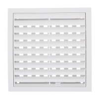 Вентиляционная решетка регулируемая АБС 350х350 ЭРА 3535РРП