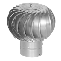 Дефлектор под канал для усиления тяги ТД-125-ц (125 мм)