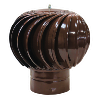 Дефлектор под канал для усиления тяги ТД-250-к RAL8017 (250 мм)