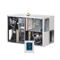 Приточно-вытяжная установка с роторным рекуператором VERSO-R-2500-H