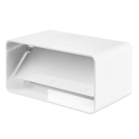 Муфта ПВХ (204х60) с обратным клапаном