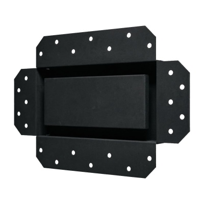 Вентиляционная решетка ERA 2010SGR 200х100 Matt black