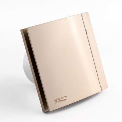 Вентилятор с обратным клапаном Soler Palau SILENT-100 CZ CHAMPAGNE DESIGN 4C