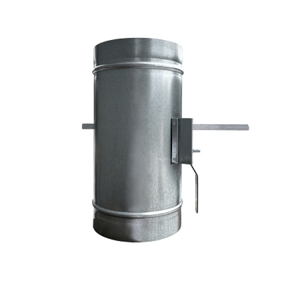 Дроссель-клапан круглый под электропривод (оц. сталь) d150