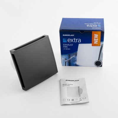 Накладной вентилятор Europlast EET125A черный