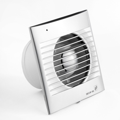 Вентилятор с обратным клапаном Soler Palau DECOR-100C Silver