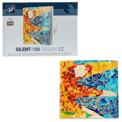 Вентилятор с обратным клапаном Soler Palau SILENT-100 CZ DESIGN BARCELONA