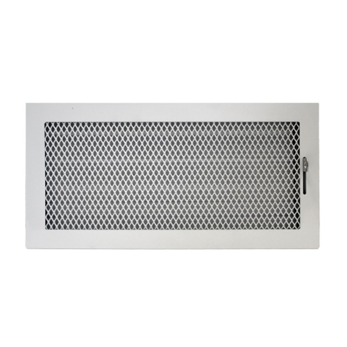 Вентиляционная решетка каминная регулируемая Europlast MRK4018R (180х400 мм)