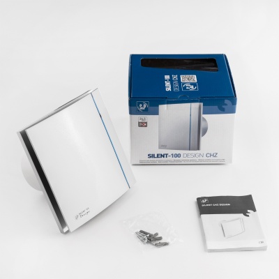 Вентилятор с обратным клапаном Soler Palau SILENT-100 CHZ SILVER DESIGN