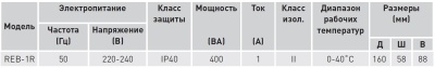 Регулятор скорости REB-1R