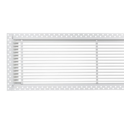 Вентиляционная решетка Brofer FUTURE 10 белая (1000x200 мм)