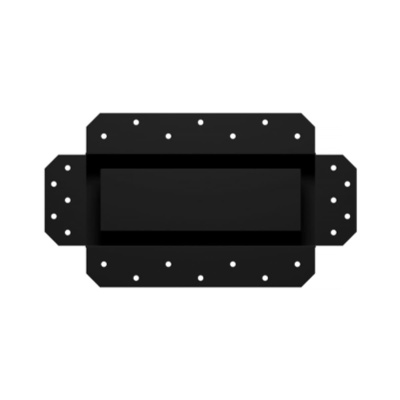 Вентиляционная решетка ERA 2510SGR 250x100 Matt black