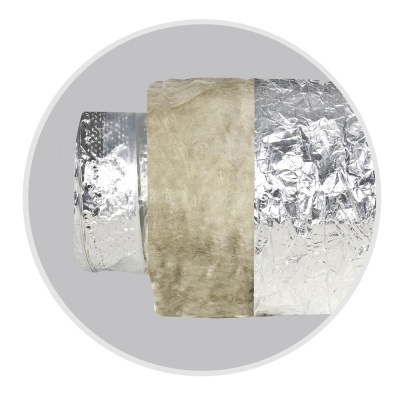 Воздуховод круглый гибкий Sonodec A23 (152 мм/10 м)