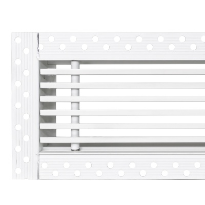 Вентиляционная решетка Brofer FUTURE 15 белая (500x150 мм)