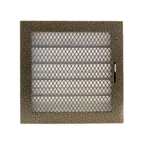 Вентиляционная решетка каминная регулируемая Europlast MRK1818RA (180х180 мм)