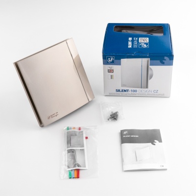 Вытяжной вентилятор Soler Palau SILENT-100 CZ CHAMPAGNE DESIGN 4C