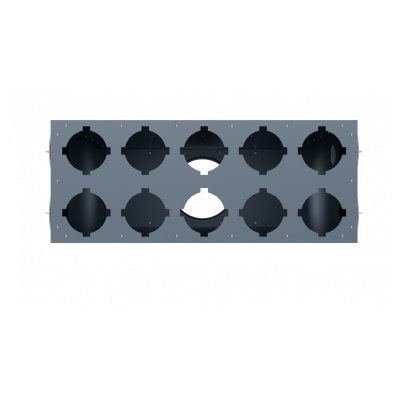 Вентиляционный коллектор Flexag CMP-FLD 200/90x10, D200, на 10 выxодов FLD