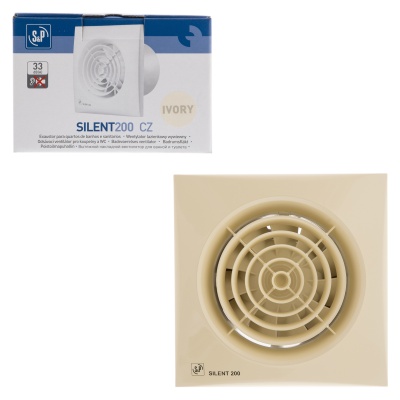 Вытяжной вентилятор Soler Palau SILENT-200 CZ IVORY